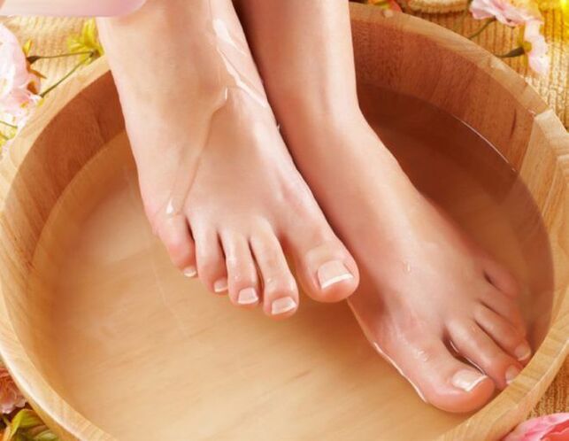вана за крака при гъбична инфекция